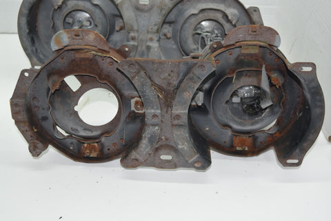 1964 Ford Galaxie Left Right Pair Headlight Assembly Buckets Mount 64