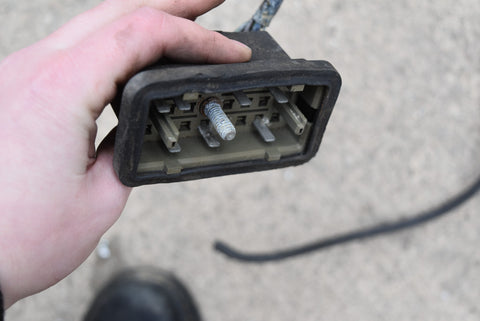 1972 1973 Ford Gran Torino Front Lights Headlight Turn Signal Wiring Harness 72