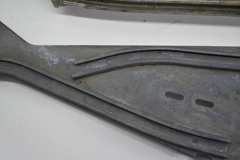 1963 1964 Ford Galaxie Fastback Rear LH RH Quarter Window Channel Guides 63 64