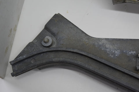 1963 1964 Ford Galaxie Fastback Rear LH RH Quarter Window Channel Guides 63 64