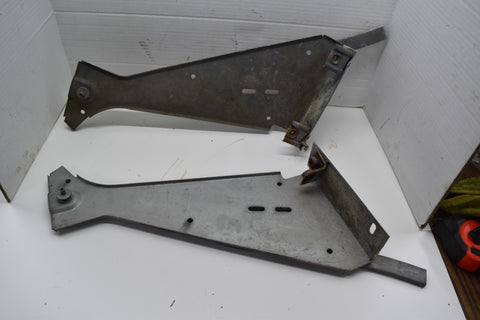 1963 1964 Ford Galaxie Fastback Rear LH RH Quarter Window Channel Guides 63 64