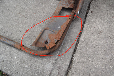 1947 1955 GMC CHEVROLET TRUCK 1 TON BENCH SEAT FRAME 48 49 50 51 52 53 54