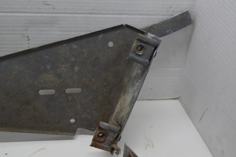 1963 1964 Ford Galaxie Fastback Rear LH RH Quarter Window Channel Guides 63 64