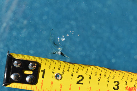 1958 Oldsmobile Super 88 Front Window Glass Windshield 58 Olds 4 Door OEM CHIP