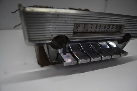 1958 1959 1960 FORD THUNDERBIRD AM RADIO STEREO BEZEL PLATE 58 59 60