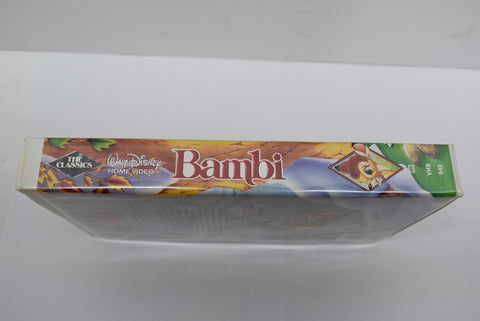 Disney Bambi Black Diamond Collection Classic RARE Collections VHS Tape Movie
