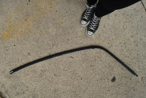 1970-1981 Pontiac Firebird Roof Rail Weatherstrip Holder Channel Drip Door Seal RH