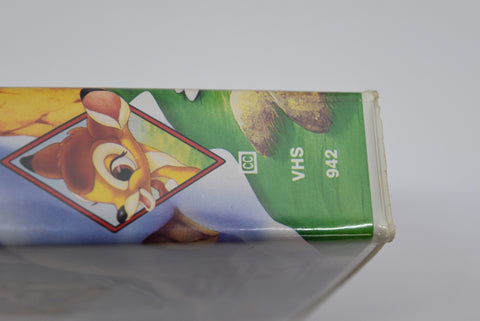 Disney Bambi Black Diamond Collection Classic RARE Collections VHS Tape Movie