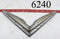 Original 1951 1952 Chrysler Deck Lid Emblem Badge Trim MOPAR 51 52 Imperial