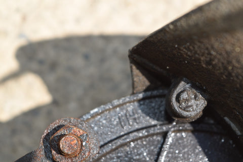 1964 Ford Galaxie 500 Hi Lo Horns Brackets Horn Honk Pair Set Untested 64