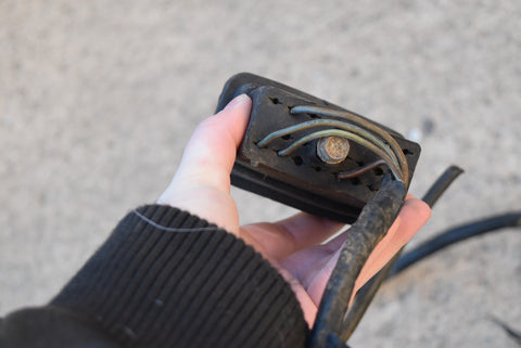 1972 1973 Ford Gran Torino Front Lights Headlight Turn Signal Wiring Harness 72