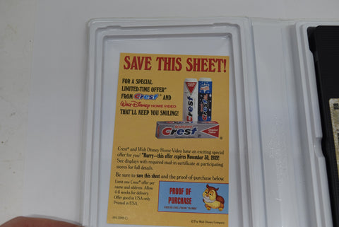 Disney Bambi Black Diamond Collection Classic RARE Collections VHS Tape Movie