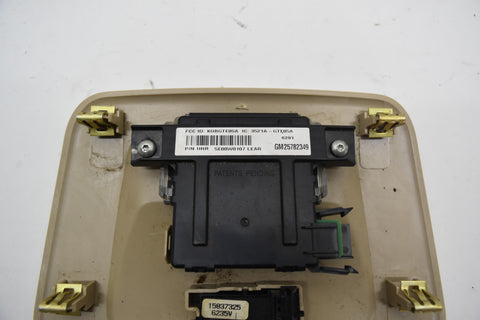 2007 CHEVY CHEVROLET IMPALA OVERHEAD GARAGE DOOR OPENER PANEL ASSEMBLY 07