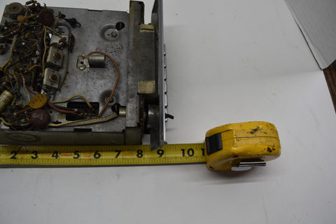 1958 1959 1960 FORD THUNDERBIRD AM RADIO STEREO BEZEL PLATE 58 59 60