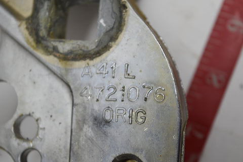 1958 Chevrolet Biscayne Sedan Left Driver Vent Window Bracket Trim 58 Chevy