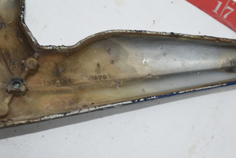 Original 1951 1952 Chrysler Deck Lid Emblem Badge Trim MOPAR 51 52 Imperial