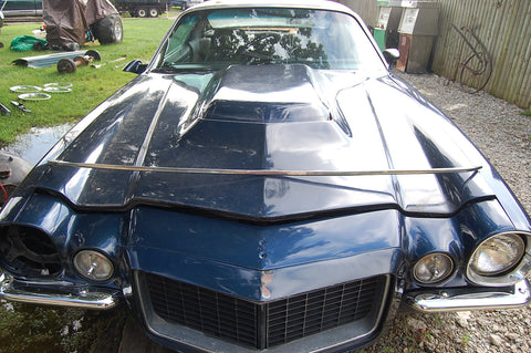 1963 Pontiac Catalina Upper Windshield Molding Trim Chrome Original GM