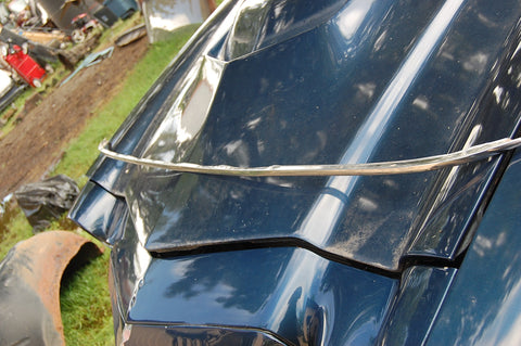 1963 Pontiac Catalina Upper Windshield Molding Trim Chrome Original GM