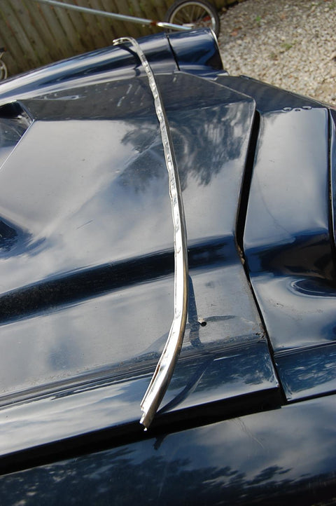 1963 Pontiac Catalina Upper Windshield Molding Trim Chrome Original GM