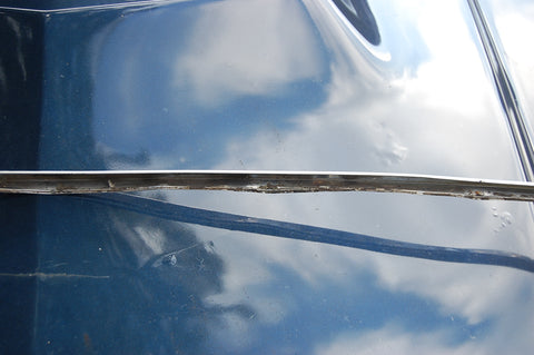 1963 Pontiac Catalina Upper Windshield Molding Trim Chrome Original GM