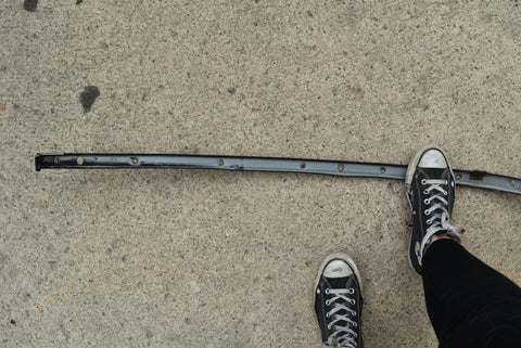 1970-1981 Firebird Roof Rail Weatherstrip Holder Channel Drip Door Seal LH