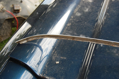 1963 Pontiac Catalina Upper Windshield Molding Trim Chrome Original GM