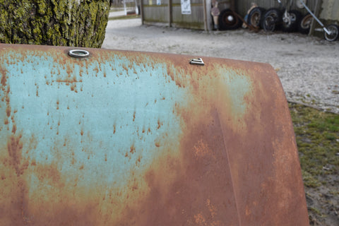 1964 Ford Galaxie 500 Hood Panel Trim Letters Bonnet 64