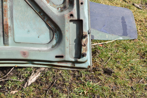 1964 Ford Galaxie 500 Hood Panel Trim Letters Bonnet 64