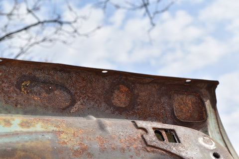 1964 Ford Galaxie 500 Hood Panel Trim Letters Bonnet 64