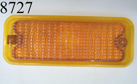 1973 1974 Chevy Truck Right Passenger Park Light Lens Amber Chevrolet 73 74 RH