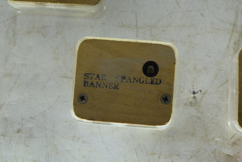 Five Narko Japan Americana Themed Music Boxes