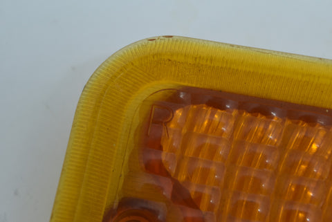 1973 1974 Chevy Truck Right Passenger Park Light Lens Amber Chevrolet 73 74 RH