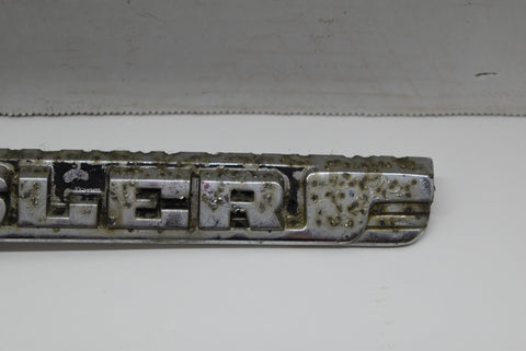 1949 49 Chrysler Trunk Deck Lid Emblem Badge Trim Moulding 1256025 OEM MOPAR