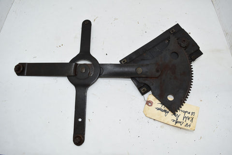 1946 1947 1948 Dodge D24 Right Rear Passenger Window Regulator 46 47 48 MOPAR RH