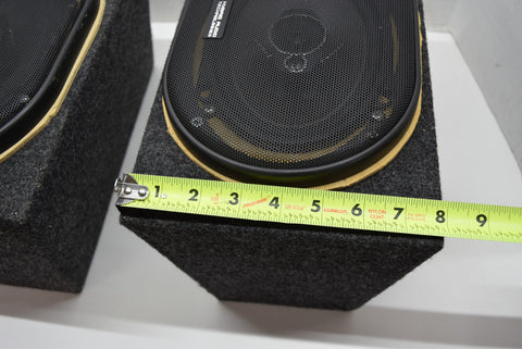 Hybrid Audio Technologies Set of Two Speakers Good Working Condition Nice!