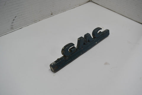 1948 1953 GMC PICKUP TRUCK SIDE HOOD EMBLEM LOGO 48 49 50 51 52 53