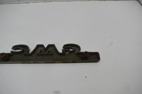 1948 1953 GMC PICKUP TRUCK SIDE HOOD EMBLEM LOGO 48 49 50 51 52 53