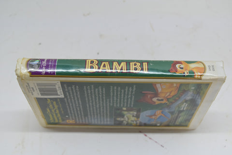 Bambi VHS 55th Anniversary Limited Edition RARE Masterpiece Collection