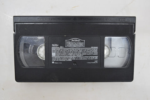 Bambi VHS 55th Anniversary Limited Edition RARE Masterpiece Collection