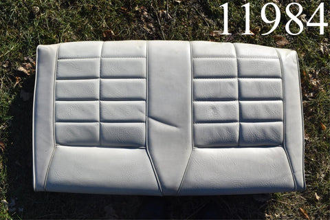 1983 1986 Ford Mustang Convertible Rear Upper Seat Section Fox White 83 84 85 86