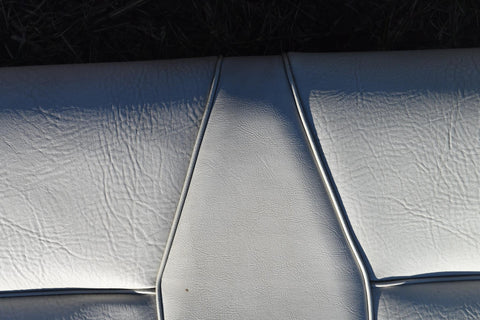 1983 1986 Ford Mustang Convertible Rear Upper Seat Section Fox White 83 84 85 86