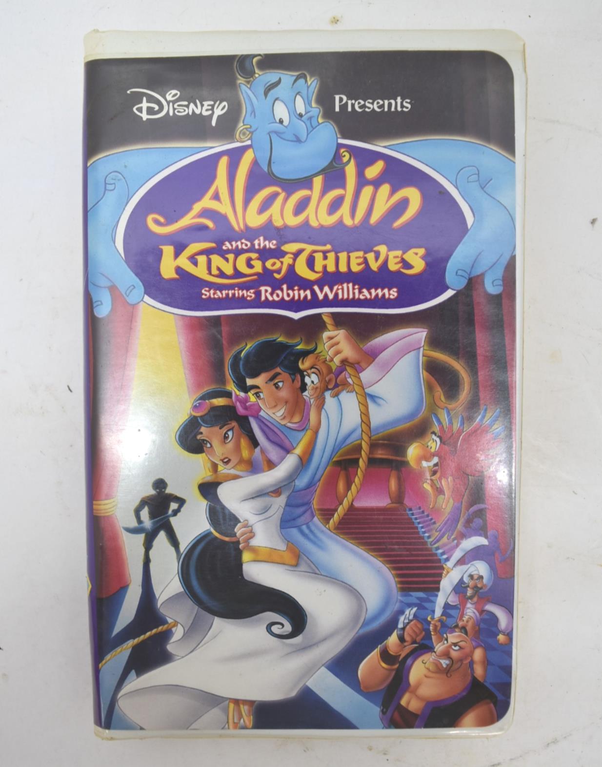 Rare Aladdin and the King of Thieves VHS 1996 Disney Clamshell