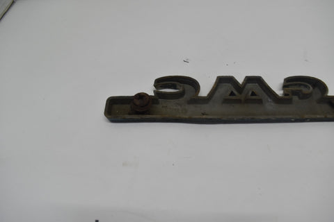 1948 1953 GMC PICKUP TRUCK SIDE HOOD EMBLEM LOGO 48 49 50 51 52 53
