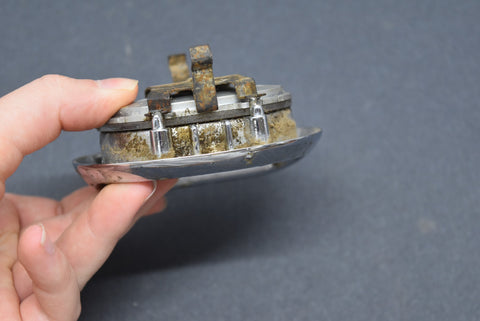 1958 Oldsmobile Super 88 Steering Wheel Center Cap Horn Button 58 Olds OEM