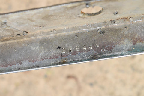 1968 Oldsmobile Cutlass Hood Lip Trim Center Middle Nose V Front Olds 68