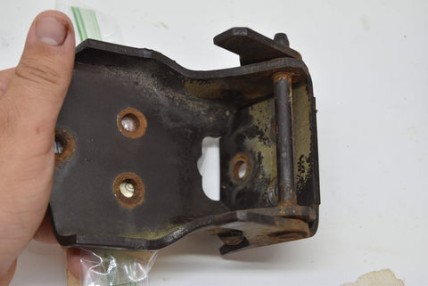 1973 73 Pontiac Firebrid driver left side door hinges upper and lower