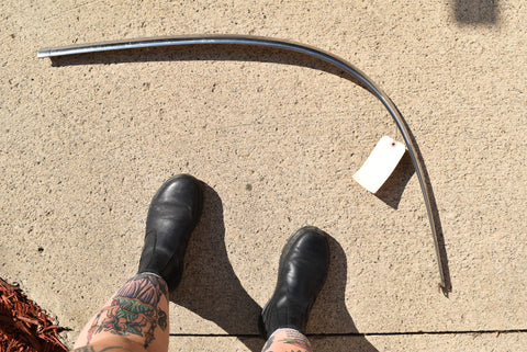 1958 Oldsmobile Super 88 Front Windshield Lower Right Reveal Surround Trim 58 RH