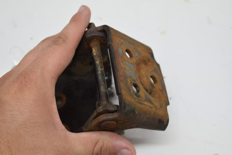 1973 73 Pontiac Firebrid driver left side door hinges upper and lower