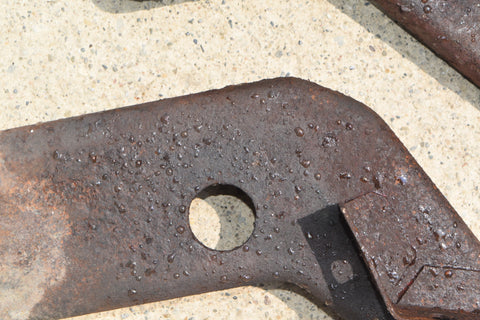 1964 Ford Galaxie Rear Inner Bumper Brackets Braces Left Right Pair LH RH 64