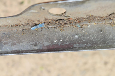 1968 Oldsmobile Cutlass Hood Lip Trim Center Middle Nose V Front Olds 68